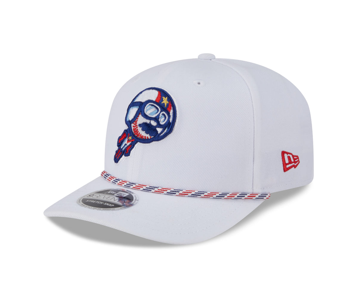 New Era Youth White 9SEVENTY Rope Snapback Cap – Cannon City