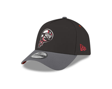 New Era Black 9FORTY A-Frame Adjustable Cap