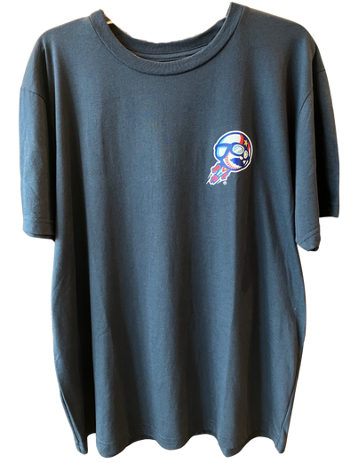 Adult Navy Baseballism Stadium Tee