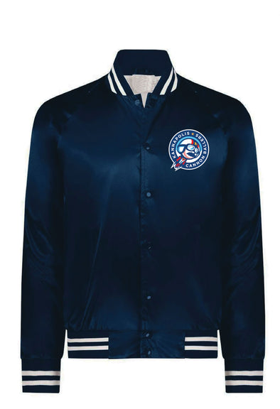 OT Sports Navy Satin Clubhouse Jacket