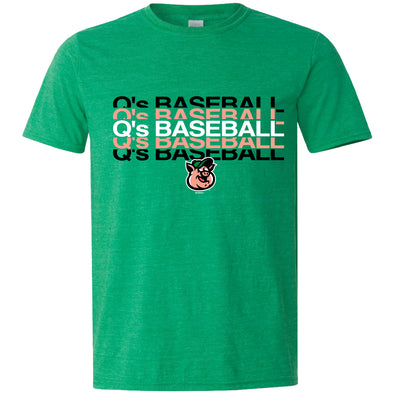 Adult Kannapolis Q's Fred Softstyle Tee