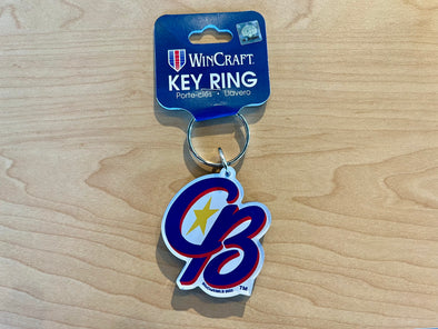 "CB" Logo Keychain