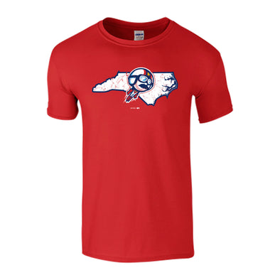 Adult Red Softstyle Vantage State Boomer Tee
