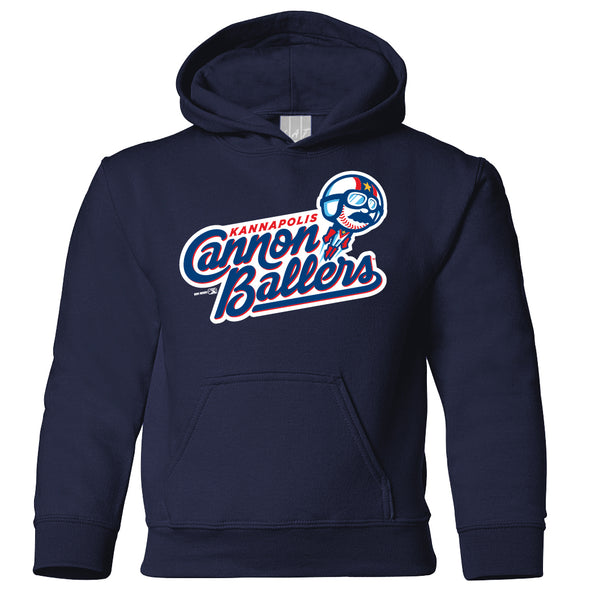 Youth Navy Primary Hoodie